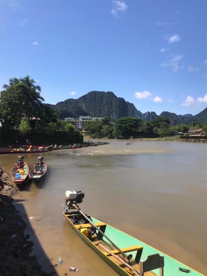 Downtown Vang Vieng Hotel Exteriér fotografie
